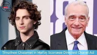 Timothee Chalamet in Martin Scorsese Directed Chanel Ad | Bleu De Chanel