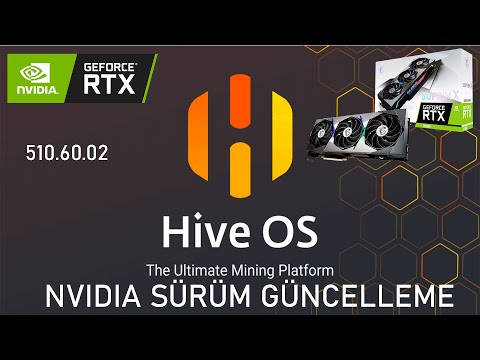 Hiveos Nvidia Driver Güncelleme