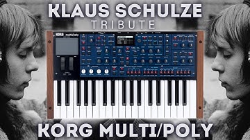 Korg multi/poly - Klaus Schulze Tribute 40 Performances