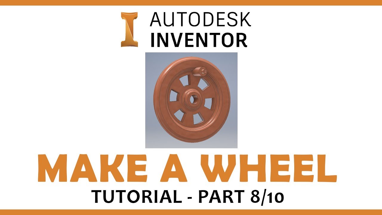 Inventor Model Train Tutorial Wheel (Part 8/10) YouTube