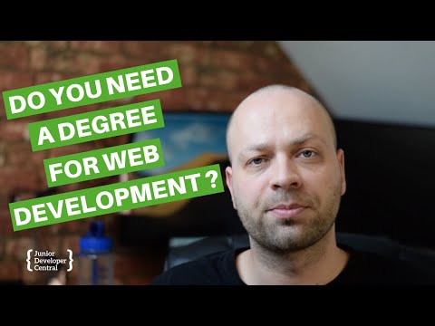 Do you need a degree for Web Development?