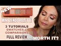 NATASHA DENONA MINI ZENDO PALETTE REVIEW | 3 TUTORIALS | SWATCHES & COMPARISIONS