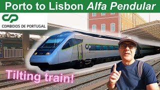 How good is Portugal's flagship tilting train? Alfa Pendular from Porto to Lisbon. by Johnny Hoover Travels 6,436 views 2 months ago 18 minutes