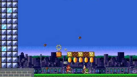 SMBX Custom Level - City Escape