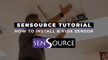SenSource Video Tutorial - How to Install a VIDX Sensor