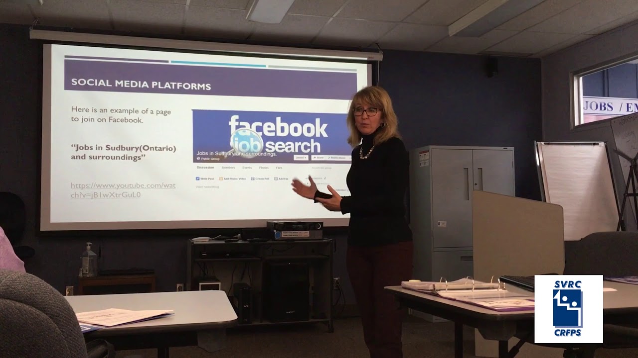 Using Facebook to find a job