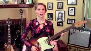 The Pretenders-Kid-Guitar Lesson-Allison Bennett