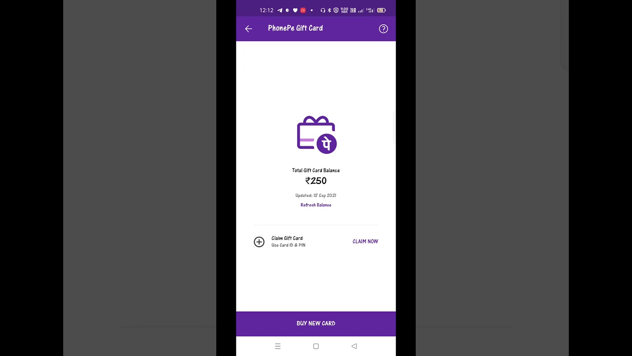 How to redeem Phone Pe gift card