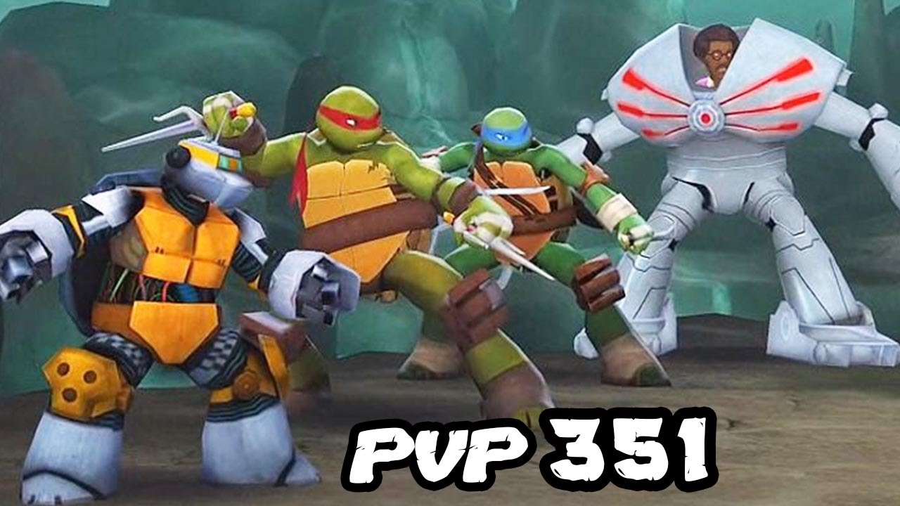 TMNT Legends PVP 351 (Raphael, Leonardo, Metalhead, Baxter Stockman) ios game controller