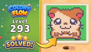 Colony Flow! - Level 293 Walkthrough 🧩 | Solution & Gameplay (ABI GAMES) 🐜