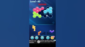 BLOCK! Hexa Puzzle! Intermediate Level 40 (Basic) - Lösung Solution Walkthrough