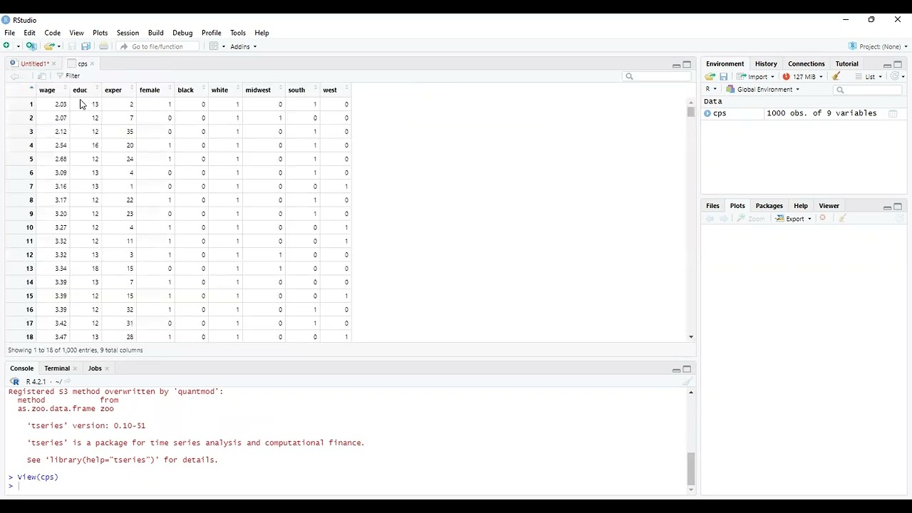 Jarque-Bera test for normality on R - YouTube