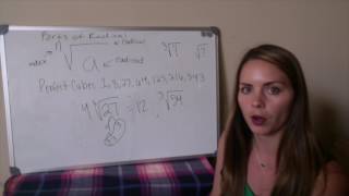 Simplifying Cube Roots