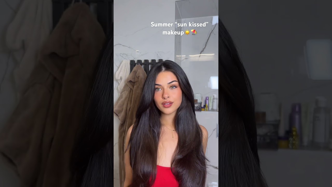 Summer “sun kissed” makeup look☀️