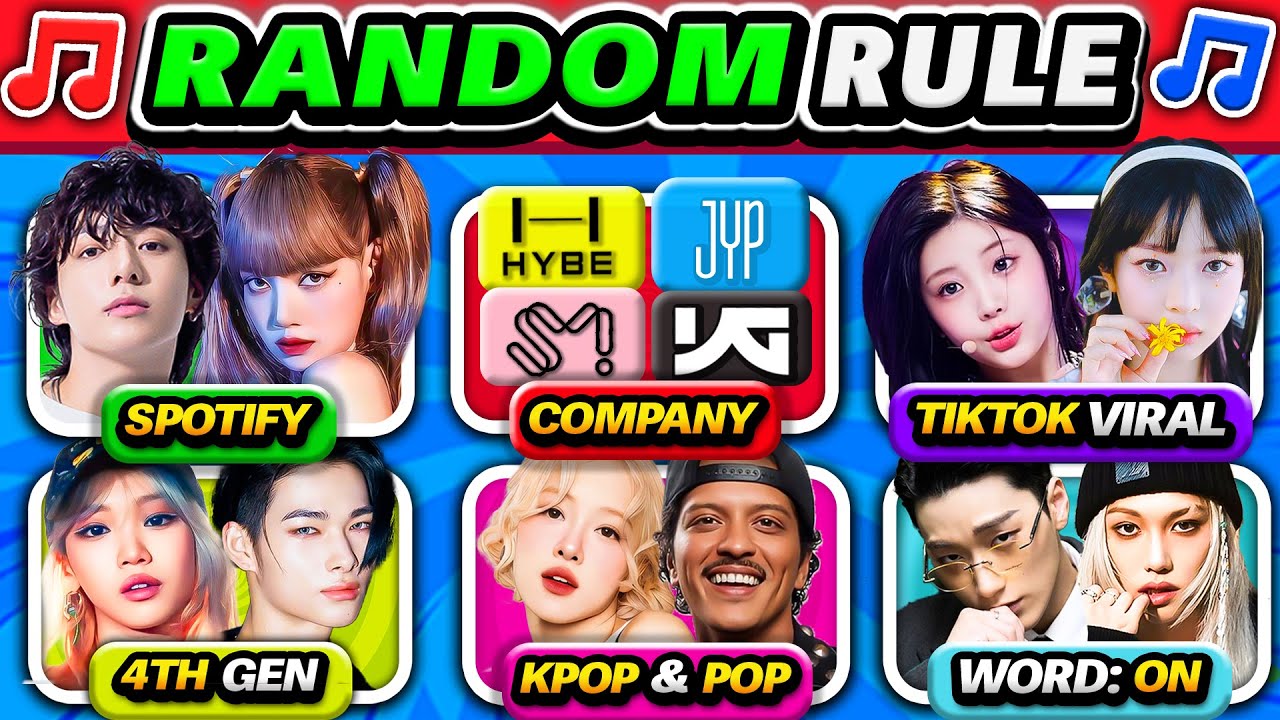 Save One Song 🎵 RANDOM Rules, 6 SONGS Challenge, Pick your Favorite Tracks | KPOP QUIZ 2025