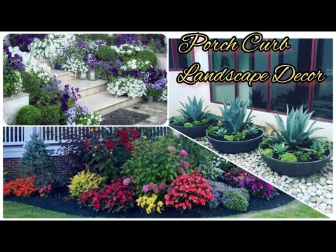 Breathtaking Porch and Curb Yard Landscape Designer Ideas for You to Pick! | Fun Cozy Home Decor