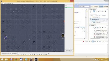 Evolution strategy game for Robocode-walls 50 (fifty generation)