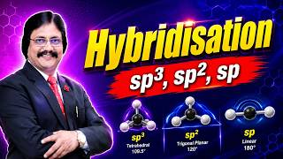 Hybridisation (sp³, sp², sp) | Class 11 Chemistry | NEET &amp; JEE