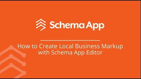 How to Create Local schema markup