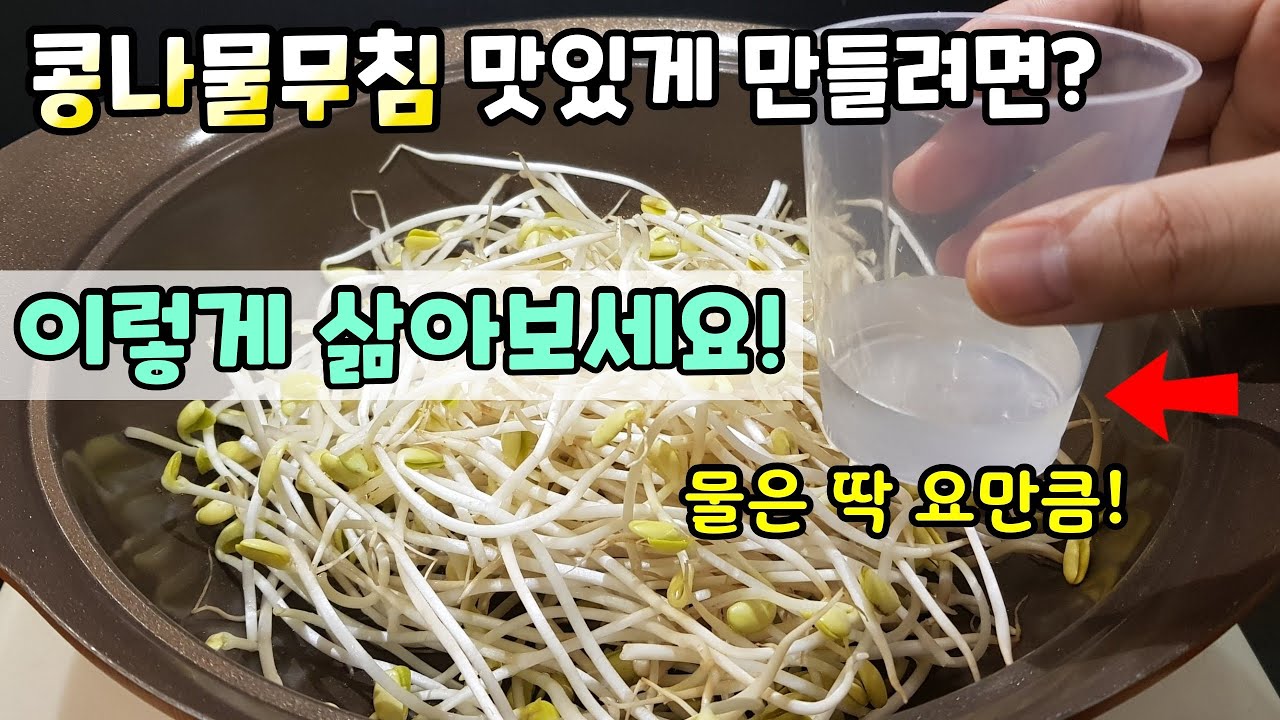 콩나물무침
