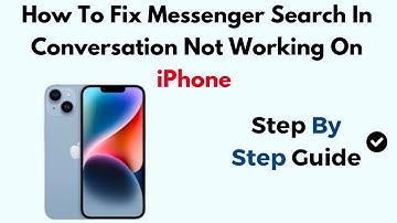 How To Fix Messenger Search In Conversation Not Working On iPhone (2025)