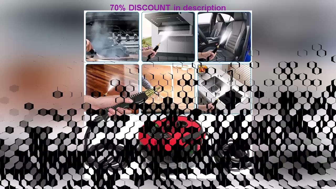 A must-have product! Car Cleaning Tools Car Jet Washer Gun Hand-held Car Steam Cleaner for Home Ai