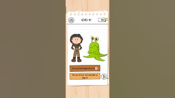 Braintest 3 Level 91 What are you doing here. human? #braintest #trending#viral#trendingshort  #game