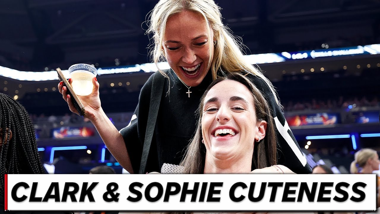 MOST ADORABLE Moments Between Caitlin Clark and Sophie Cunningham
