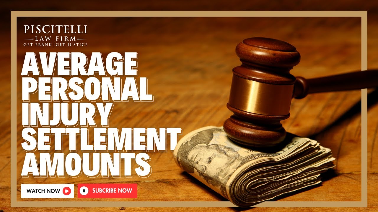 What are Average Personal Injury Settlement Amounts? - YouTube