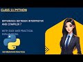 diff between interpreter and compiler class 11 ip