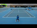 UTR Pro Tennis Series - Adelaide - Court 2 - 3 June 2021