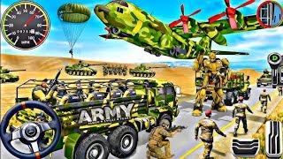 Jeux de conduite de camion de l'armée - Us of roadTruck Driving 3D 2025 - Jeu Android screenshot 5