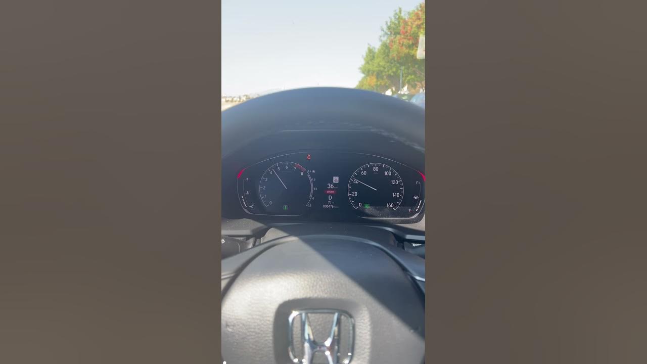 2022 honda accord 2 0t 0 60 mph acceleration youtube