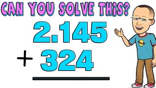 Can you solve this addition problem? Add Decimals and Whole Numbers