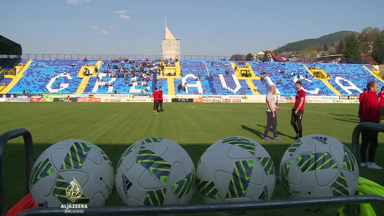 Navijači Željezničara izgradili tribinu