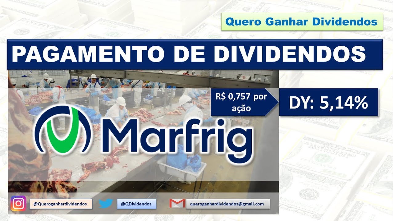 Marfrig pagará R 500 milhões em Dividendos MRFG3 Marfrig Proteína 