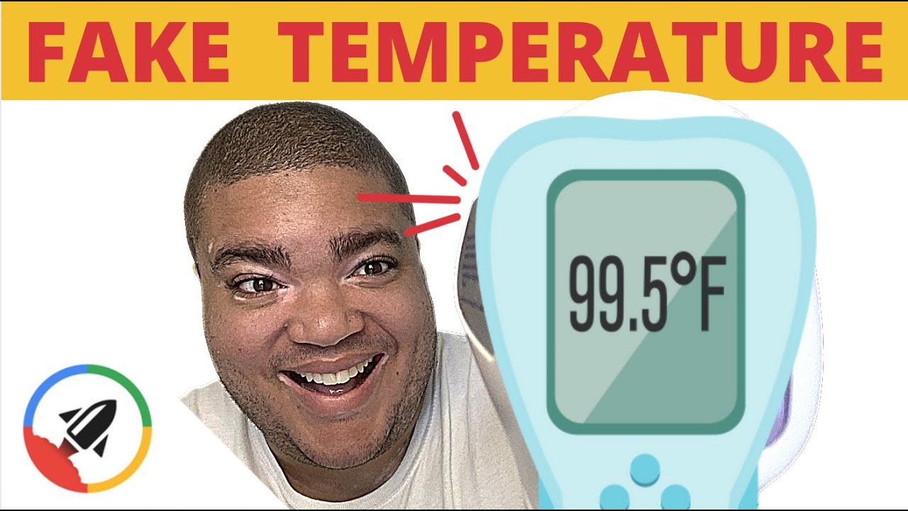 How To Fool A Thermometer | Non Contact Infrared Type!