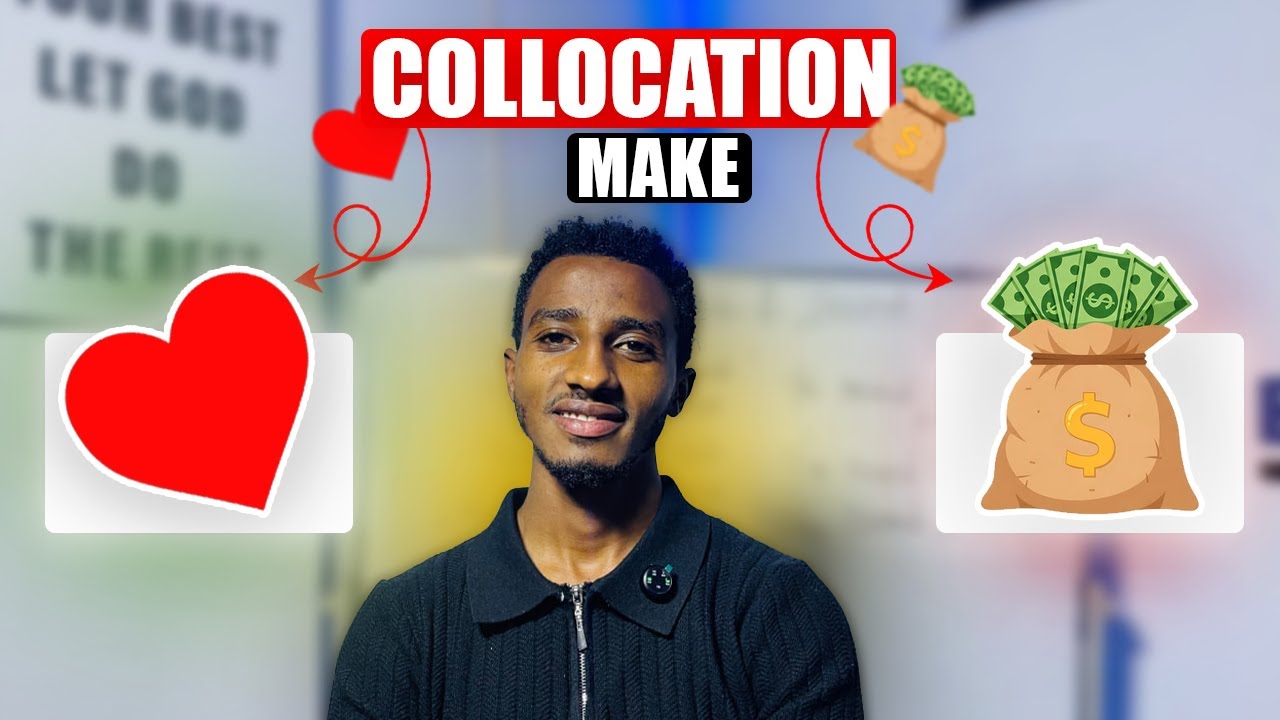 Jechoota Ajaa'ibsiisoo - Collocations with MAKE