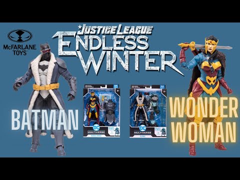 Todd McFarlane Toys Endless Winter DC Multiverse Batman and Wonder Woman Action Figure Frost King