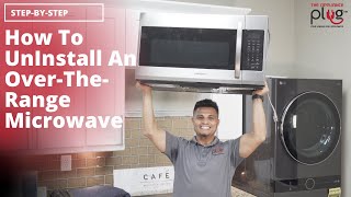 How To Uninstall Your OverTheRange Microwave  Step by Step