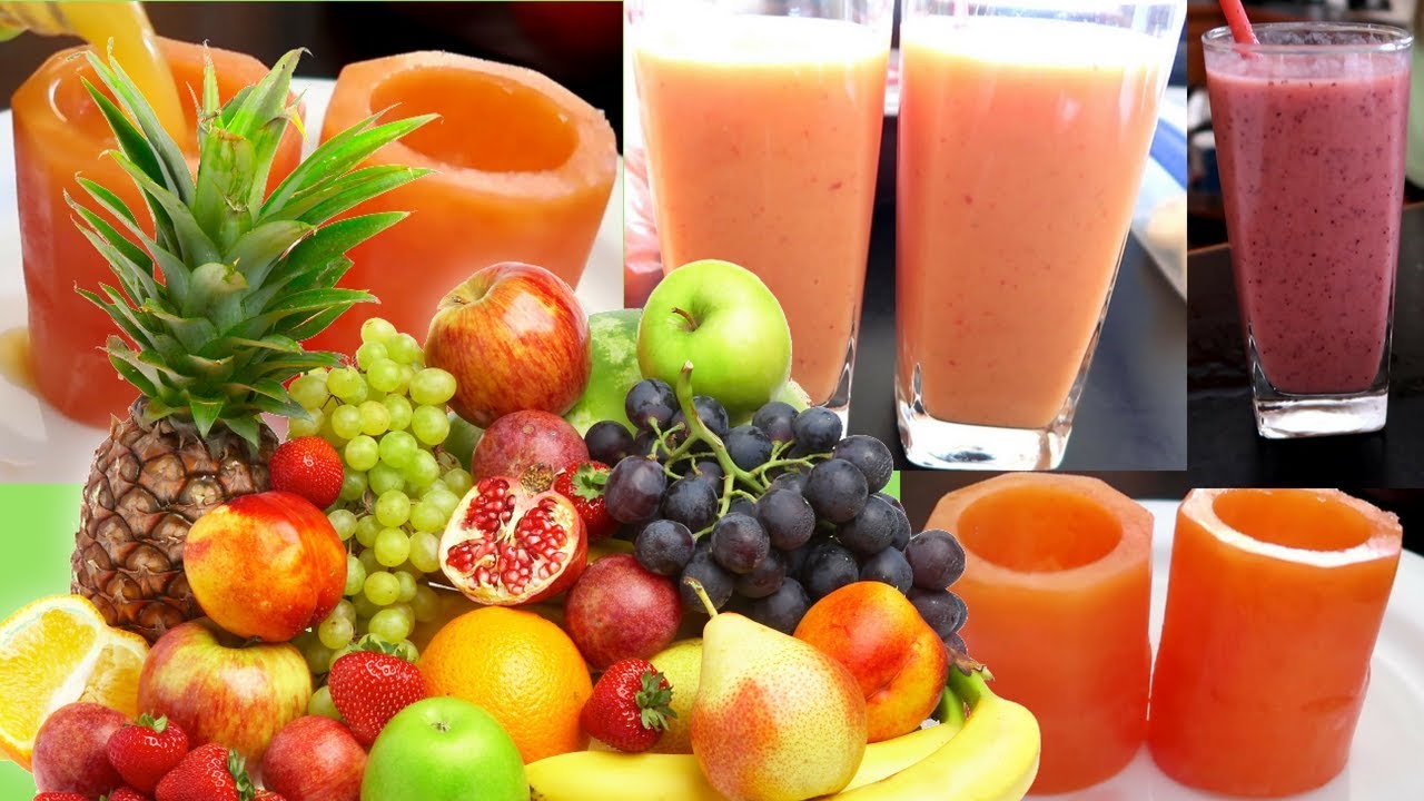 FRUIT SHAKE WITH ICE CREAM / SMOOTHIE YouTube