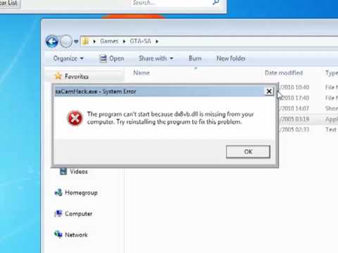 How to install GTA:SA Cam-hack on Windows 7 (64 bit).
