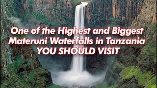 One of the Highest and Biggest Materuni Waterfalls in Tanzania YOU SHOULD VISIT