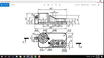 Bài 16. Học solidworks cơ bản, thực hành trên bản vẽ
