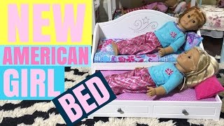 New American Girl Trundle Bed vs. American Girl Bouquet Bed I just bought the NEW American Girl Doll Trundle Bed and Sleep Set. Watch as I unbox, review and compare it to last year