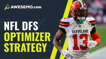 HOW TO BUILD NFL DFS LINEUPS | Fantasy Cruncher NFL Optimizer | Daily Fantasy Football