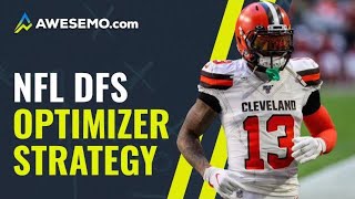 HOW TO BUILD NFL DFS LINEUPS | Fantasy Cruncher NFL Optimizer | Daily Fantasy Football Wealth
