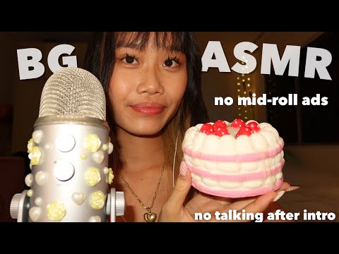 background ASMR for sleep, studying, gaming etc 🍰ྀི˚.༘⋆ (no mid-roll ads, no talking after intro)