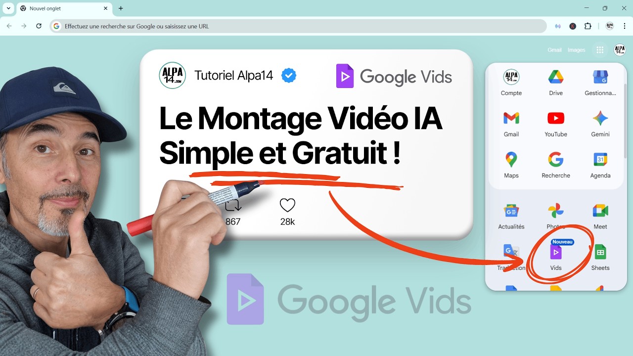 Google Vids : Montage Vidéo avec IA Simple & Gratuit (Tutoriel Complet 2026)