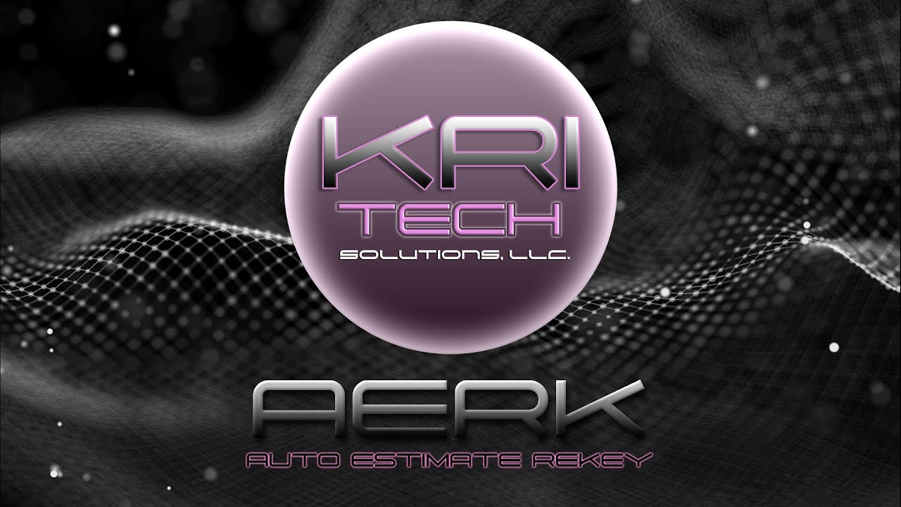 Kritech Auto Estimate Rekey (AERK) Collision Repair Software Solution